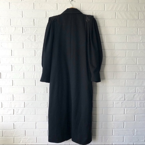 Absolutely gorgeous 80s Avant Garde Wool Coat - Picture 6 of 15